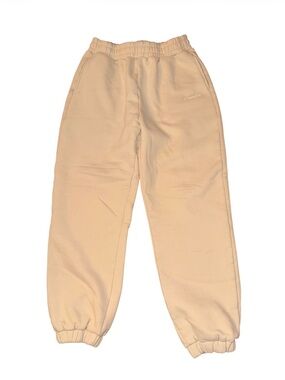 COMFRT cream joggers athleisure sporty comfy loungewear cozy minimal style